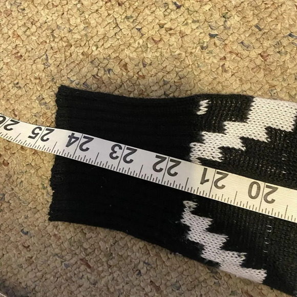 NOBO Southwestern Duster Cardigan Sweater Aztec Knit Artsy Women M Grunge Y2K - Picture 3 of 10